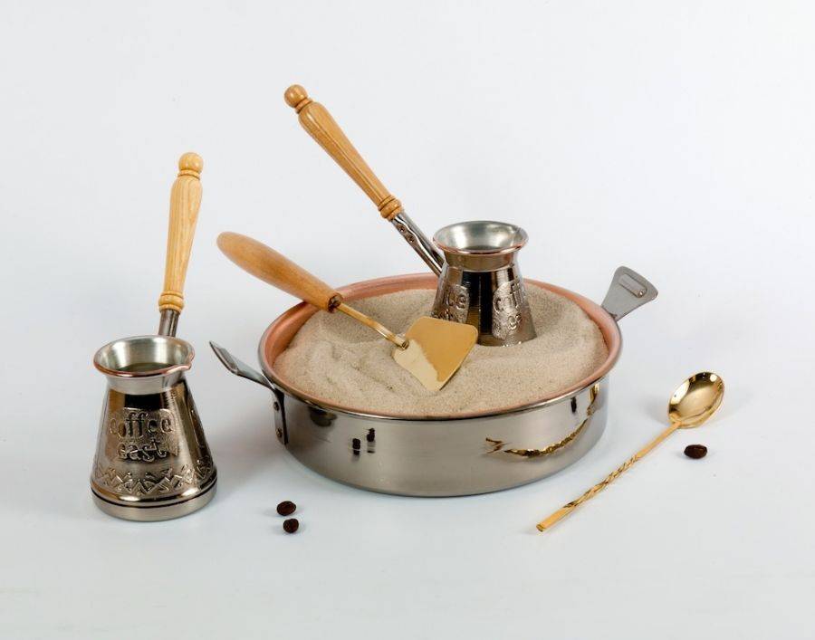 Кофе на песке - способ приготовления, преимущества, как варить, как подавать