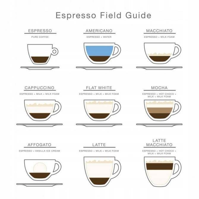Кофе доппио – достойные внимания сведения и метод подачи