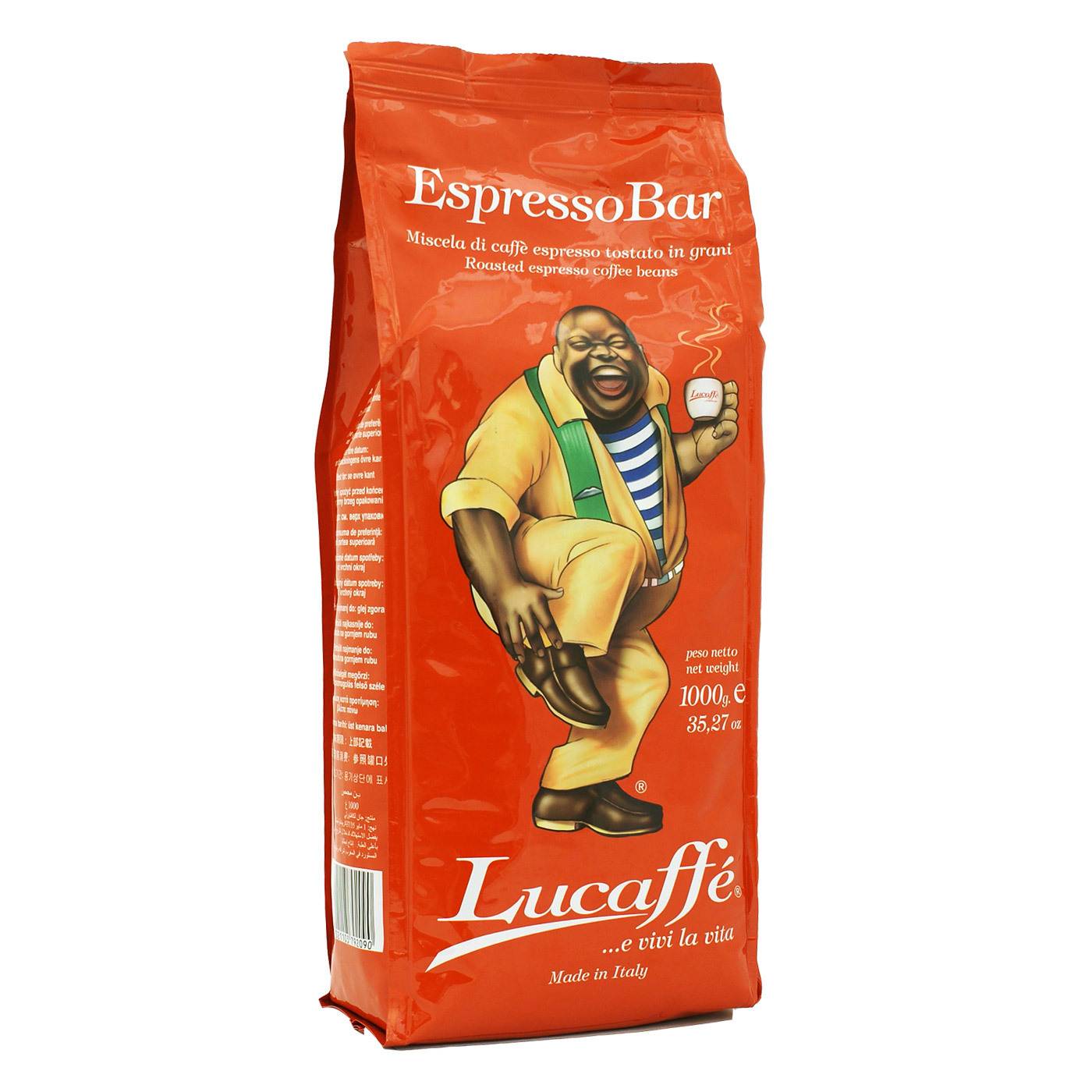 Кофе в зернах lucaffe - итальянский кофе высшего сорта - выбор кофемана