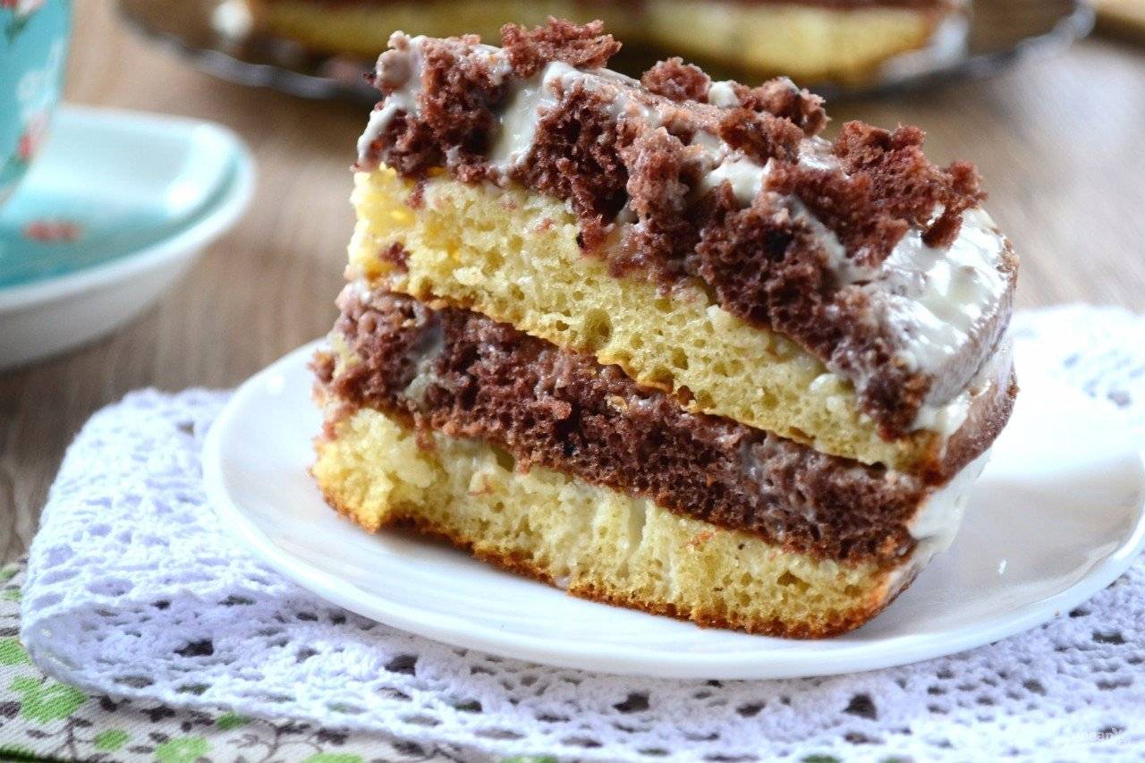 Три вкусных рецепта шоколадного торта на кефире