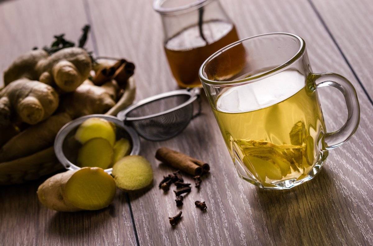 Чай с имбирем и куркумой: рецепты с корицей, медом, кефиром