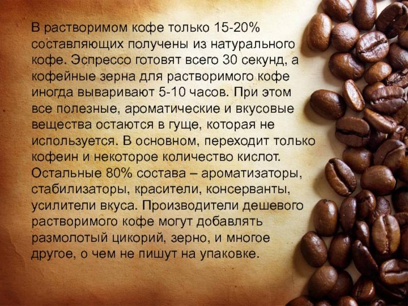Для любителей гранулированного кофе