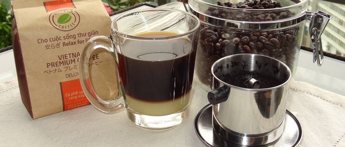 Кофе вьетнамский  как приготовить в  кофе — фильтре рецепты с фото