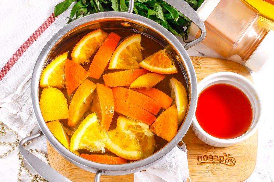 Апельсиновый чай: рецепты напитка с апельсином