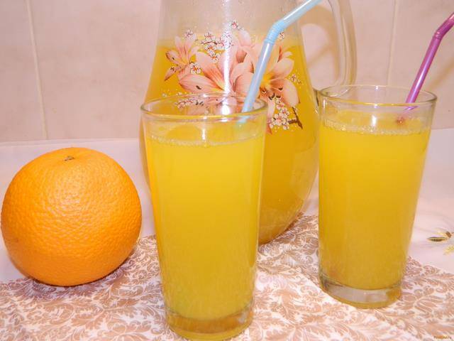 Лимонад из апельсинов