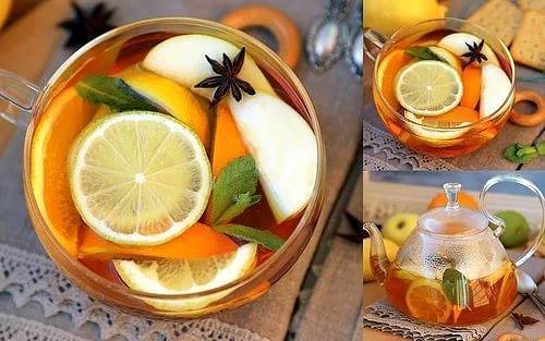 Рецепты апельсинового чая