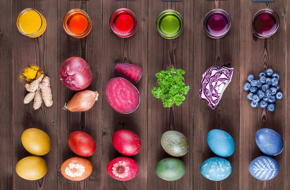Чем покрасить яйца на пасху 2021 в домашних условиях — 50 способов украшения пасхальных яиц