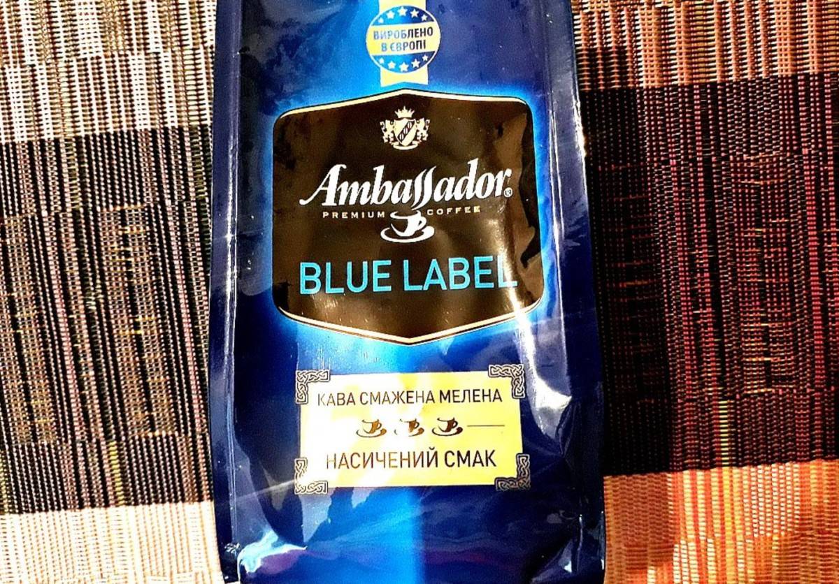 Ambassador blue label