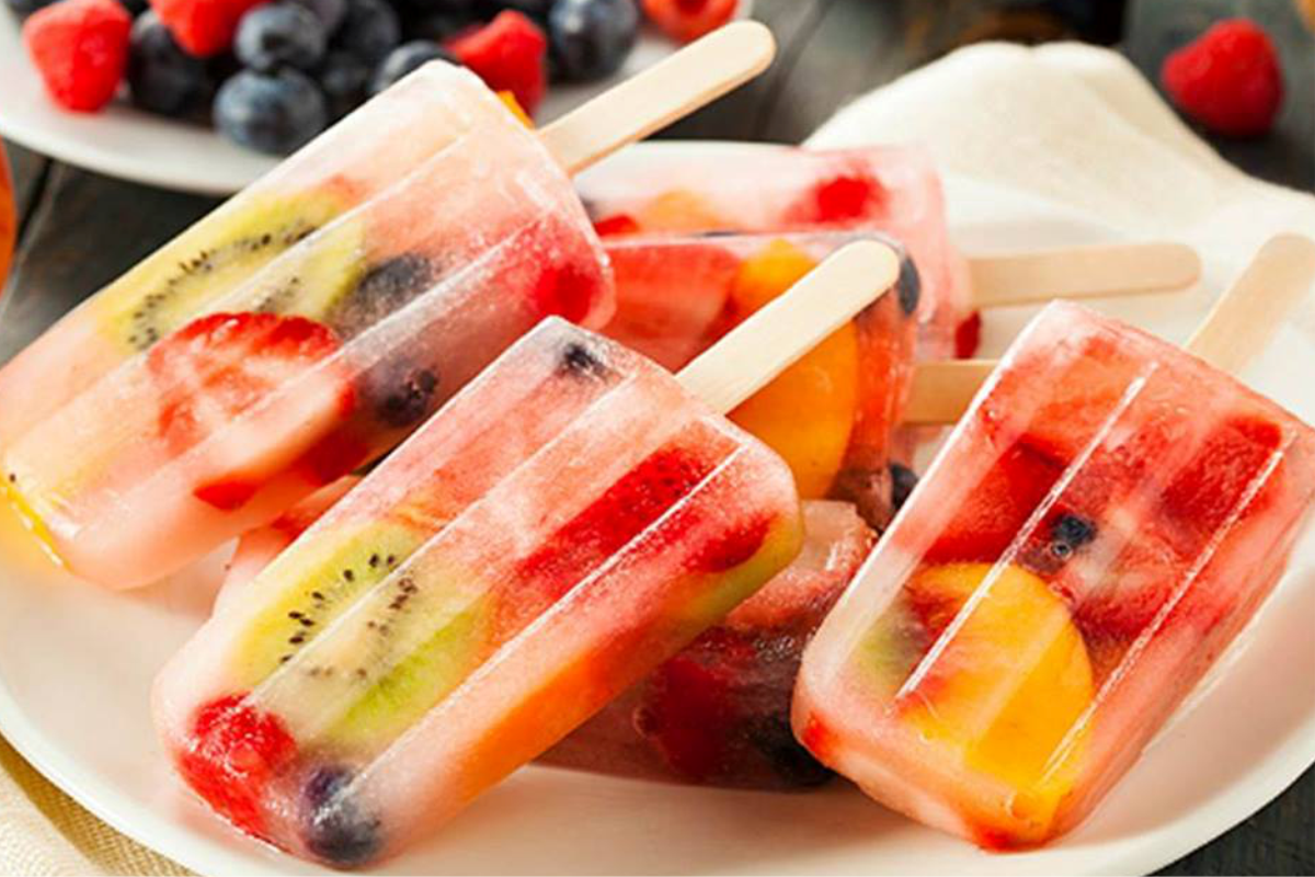 Как сделать мороженое фруктовый лед в домашних условиях