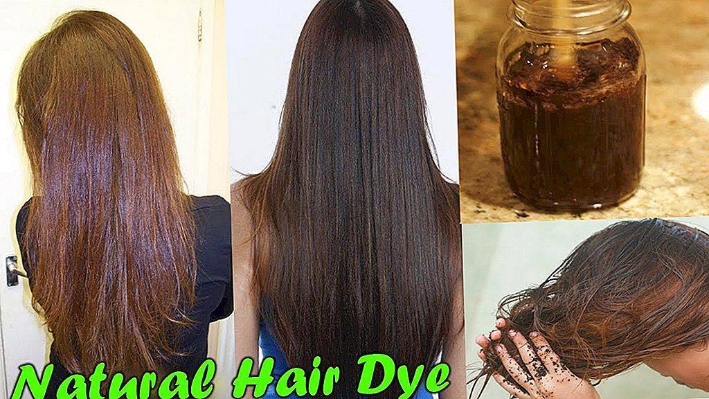 Как покрасить волосы с помощью кофе с хной