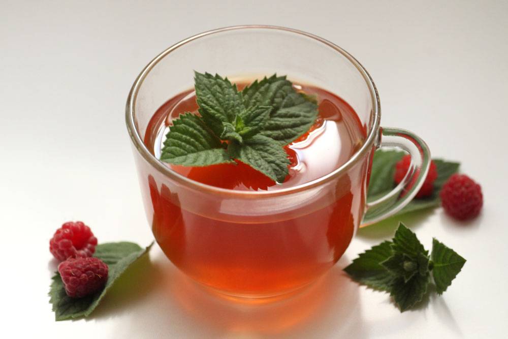 Чай из листьев малины - польза и вред