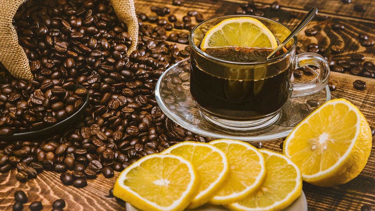 Кофе с лимоном: польза и вред. как кофе с лимоном действует на организм