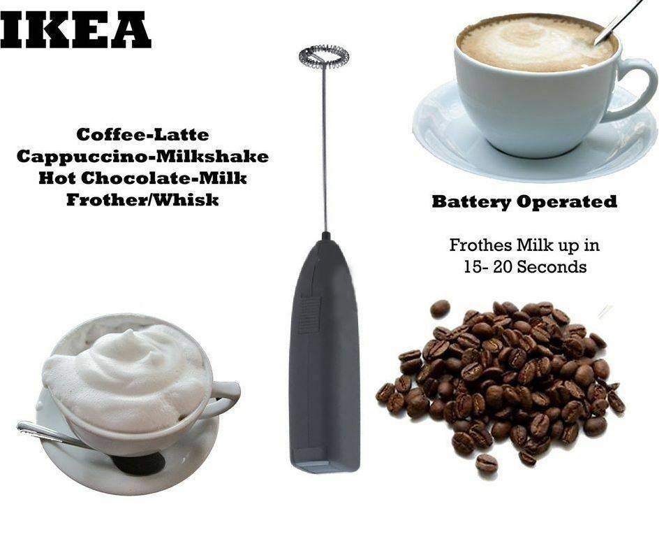 Вспениватель для молока ikea за 99 руб. может ли сделать пенку для капучино как в кофейне? эксперимент от эксперта