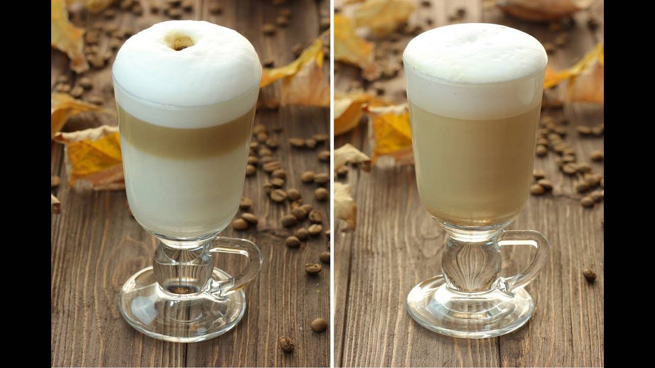 Технология приготовления латте в кофемашине