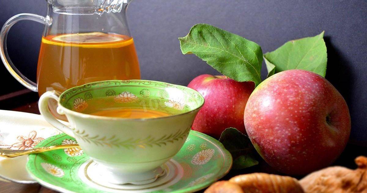 Яблочный чай - польза и рецепты