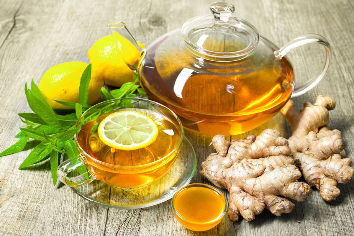 Имбирный чай: польза и вред.  5  рецептов чая с имбирем