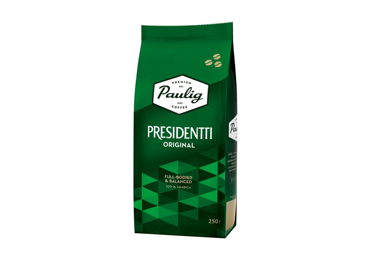 О вкусе молотого кофе паулиг (paulig) президент