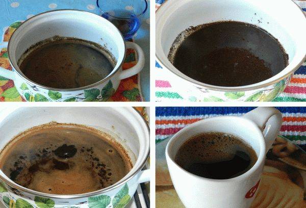 Как варить кофе в кастрюле
