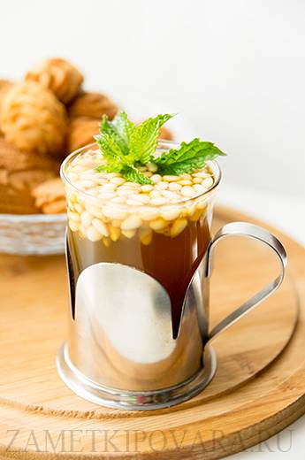 Асида из кедровых орехов тунисская. напитки и десерты