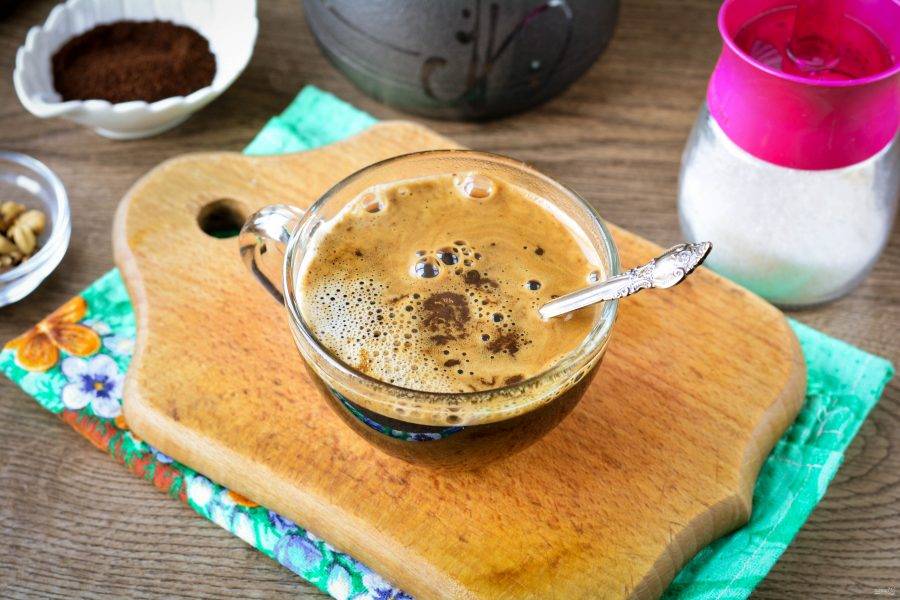 Рецепт кофе по-арабски: как готовить, секреты и польза