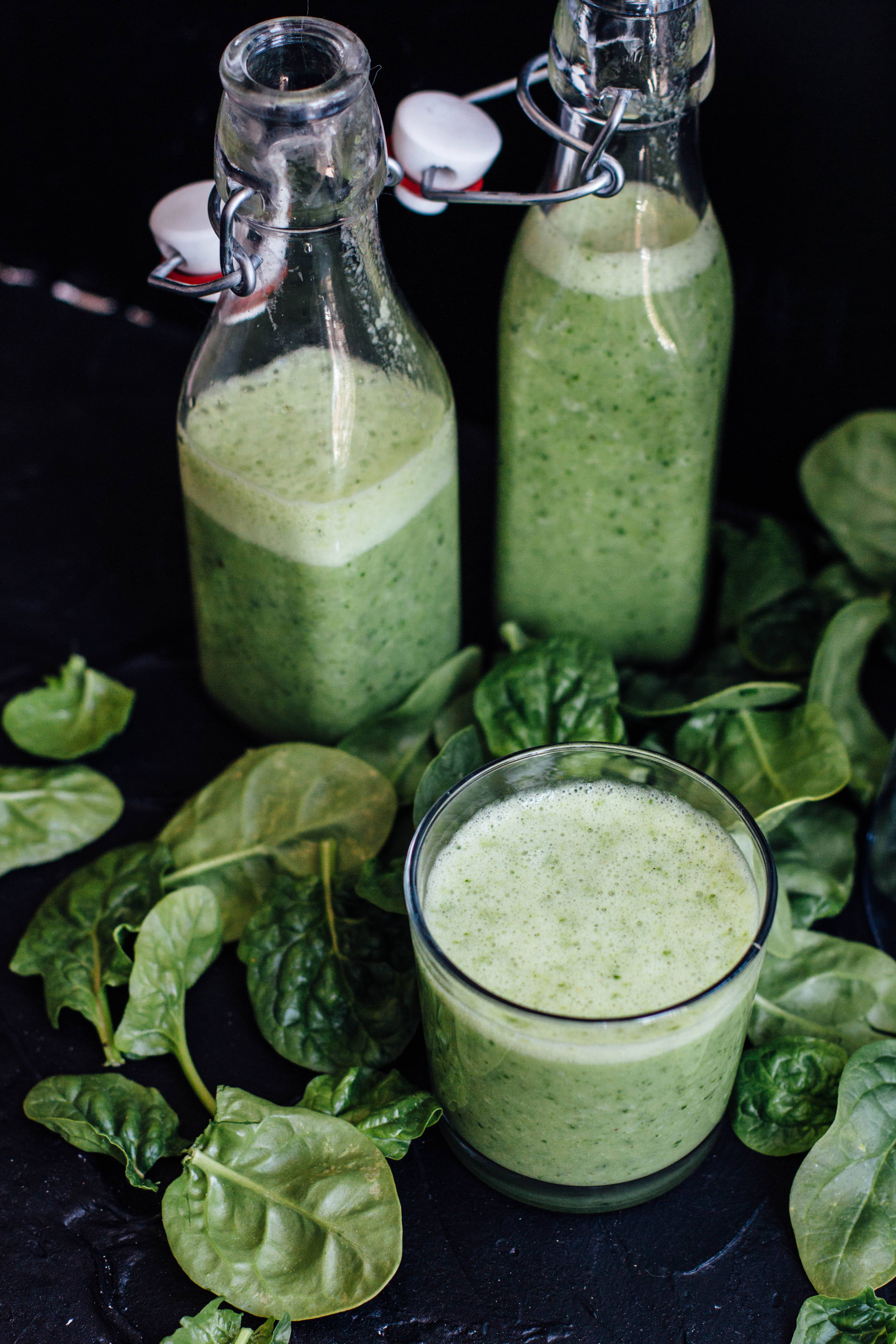 Польза смузи и сока из шпината – зелёный коктейль для вашего здоровья - смузик - лучшие рецепты смузи