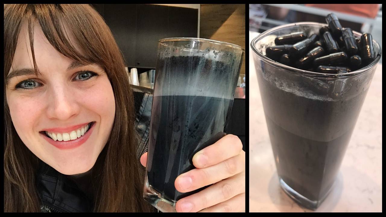 Угольный кофе black latte для похудения