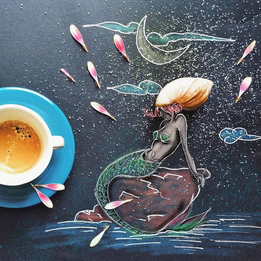 Как научиться красиво рисовать на кофе в домашних условиях – искусство латте-арт