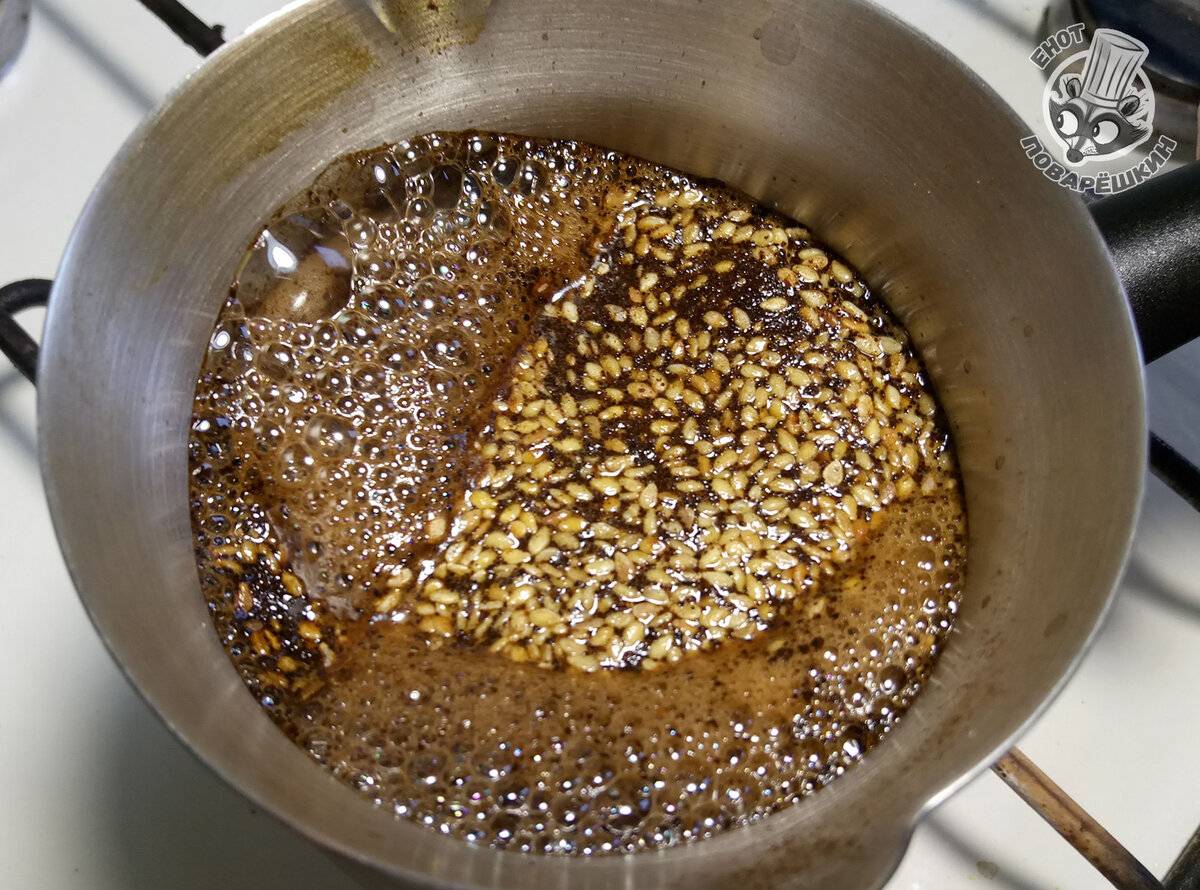 Готовим кофе по-мароккански с кунжутным семенем и пряной смесью