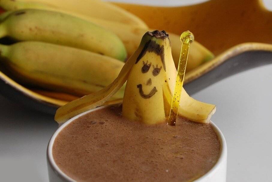 Кофе с бананом – рецепты новых вкусовых ощущений