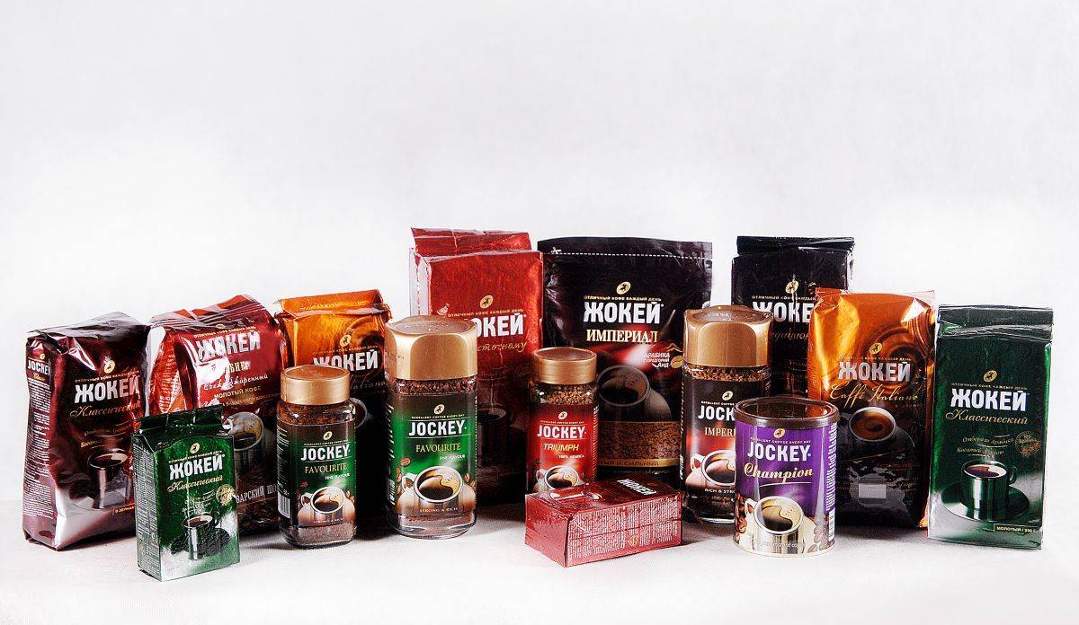 Разновидности кофе «Жокей»