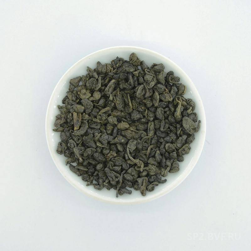 Зеленый чай ганпаудер (порох)