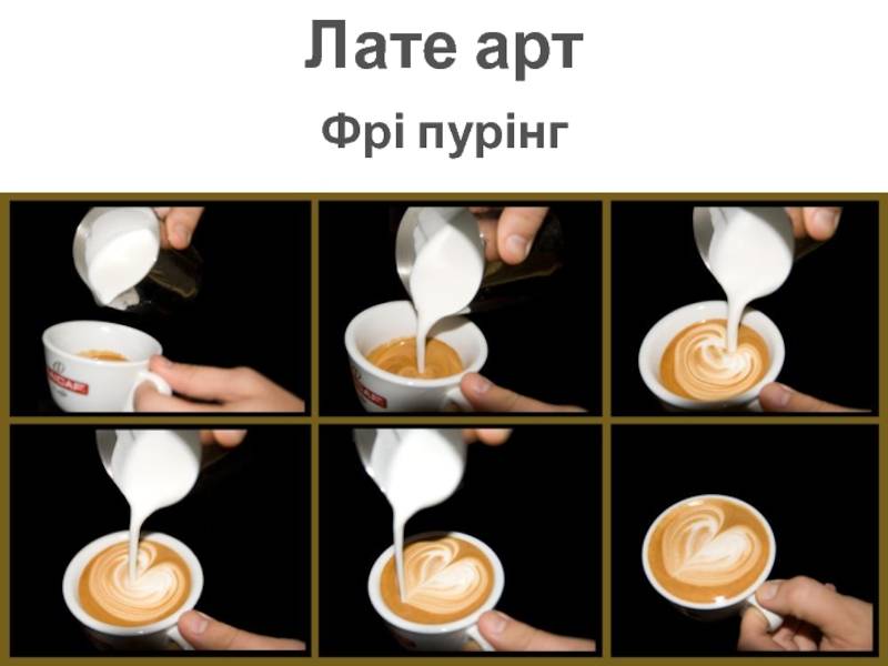 Как делать узоры на кофе: техника, виды рисунков