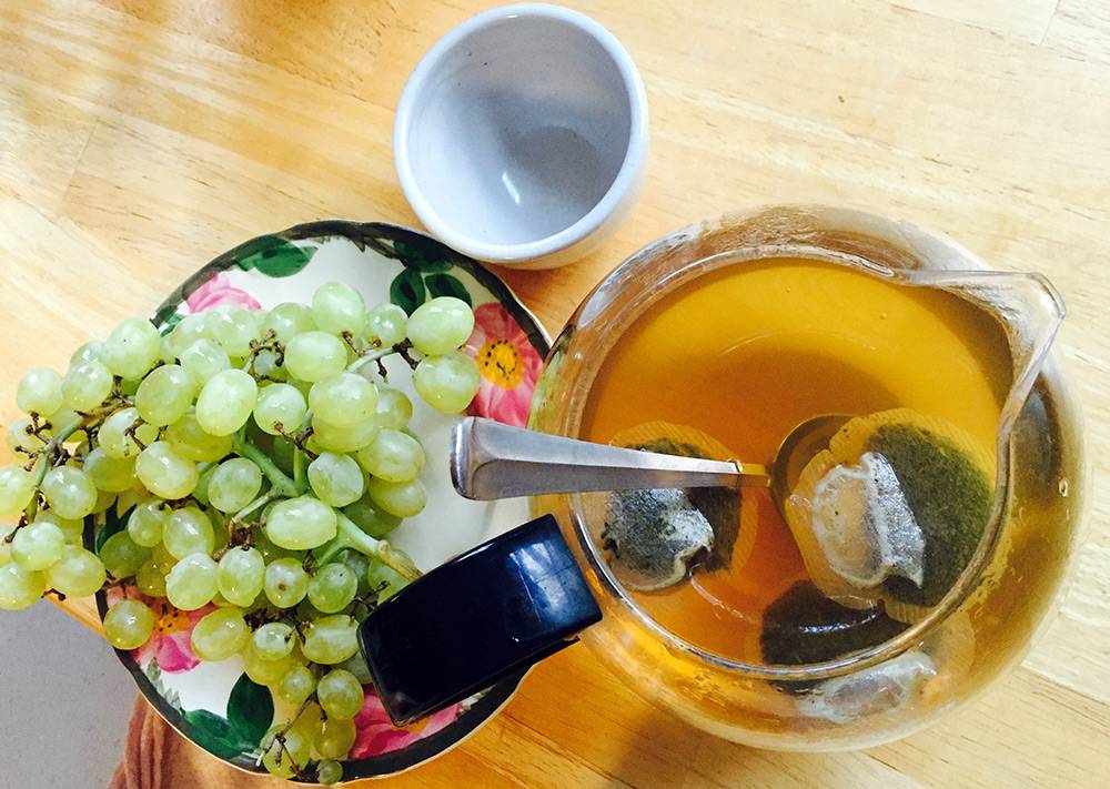 Чай с виноградом: польза и вред, рецепты