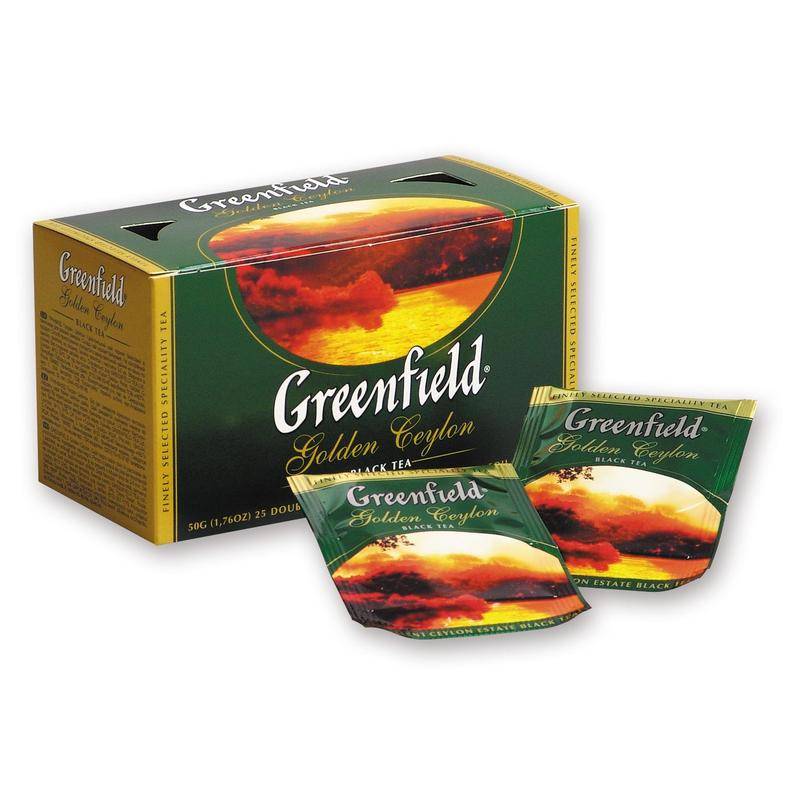 Гринфилд чай в пакетиках
