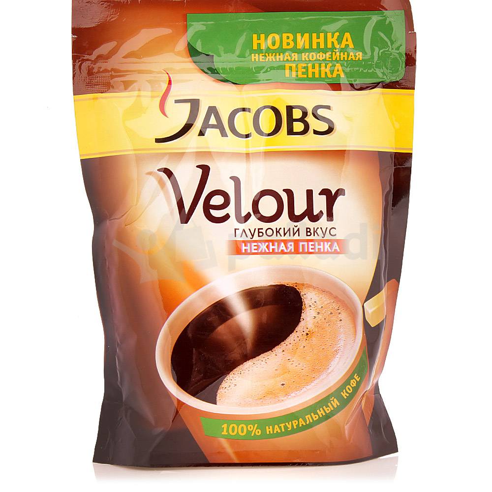 Кофе якобс велюр