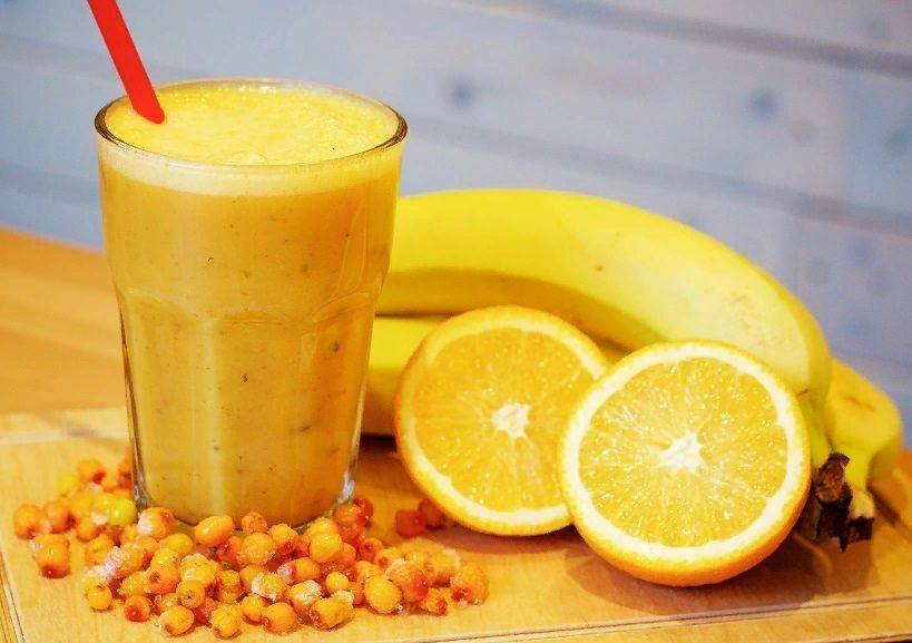 Смузи бананово апельсиновый рецепт с фото пошагово - 1000.menu