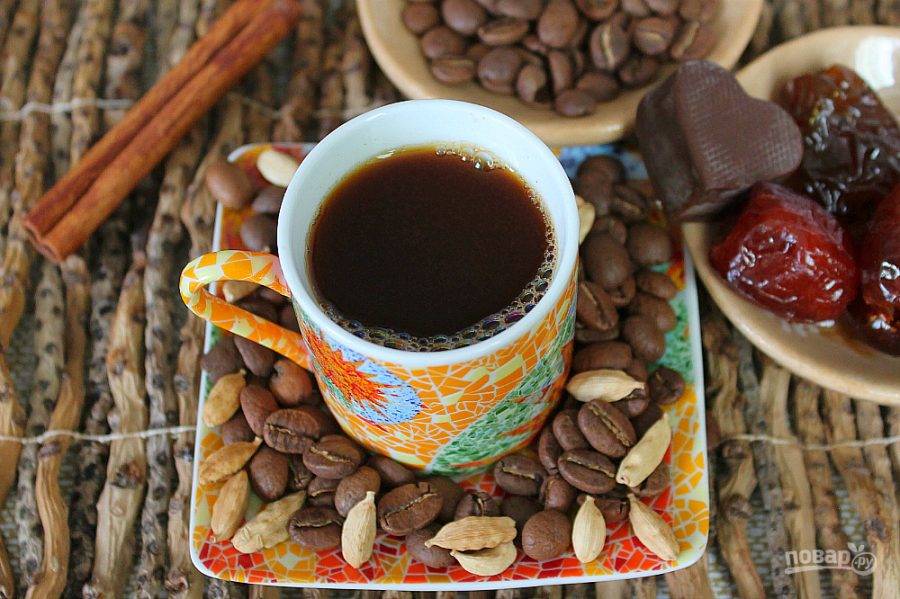 Кофе по-арабски, рецепт традиционного напитка с кардамоном