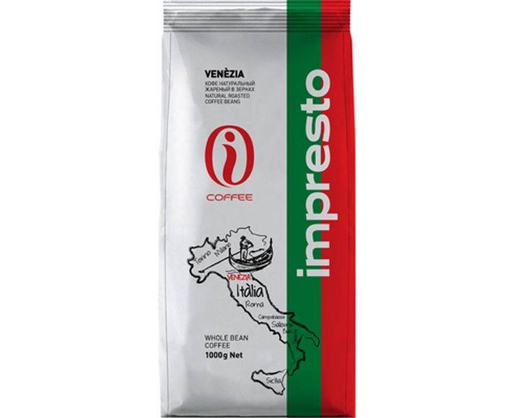 Кофе в зернах impresto espresso classic 200гр