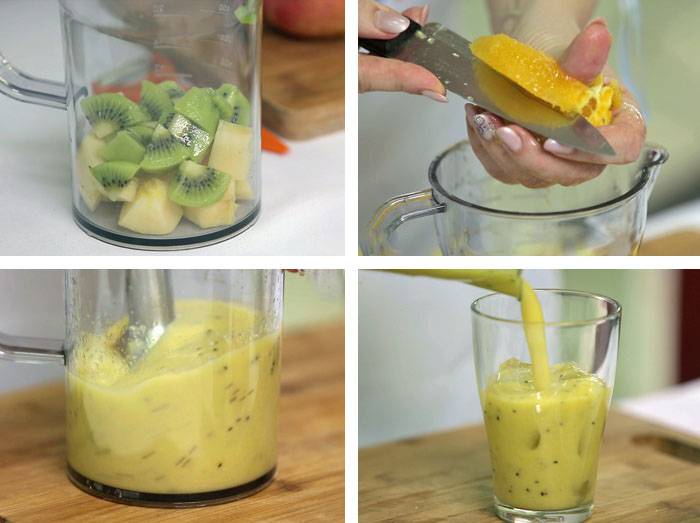 Как приготовить витаминный смузи из фруктов и ягод в домашних условиях - рецепт с фото