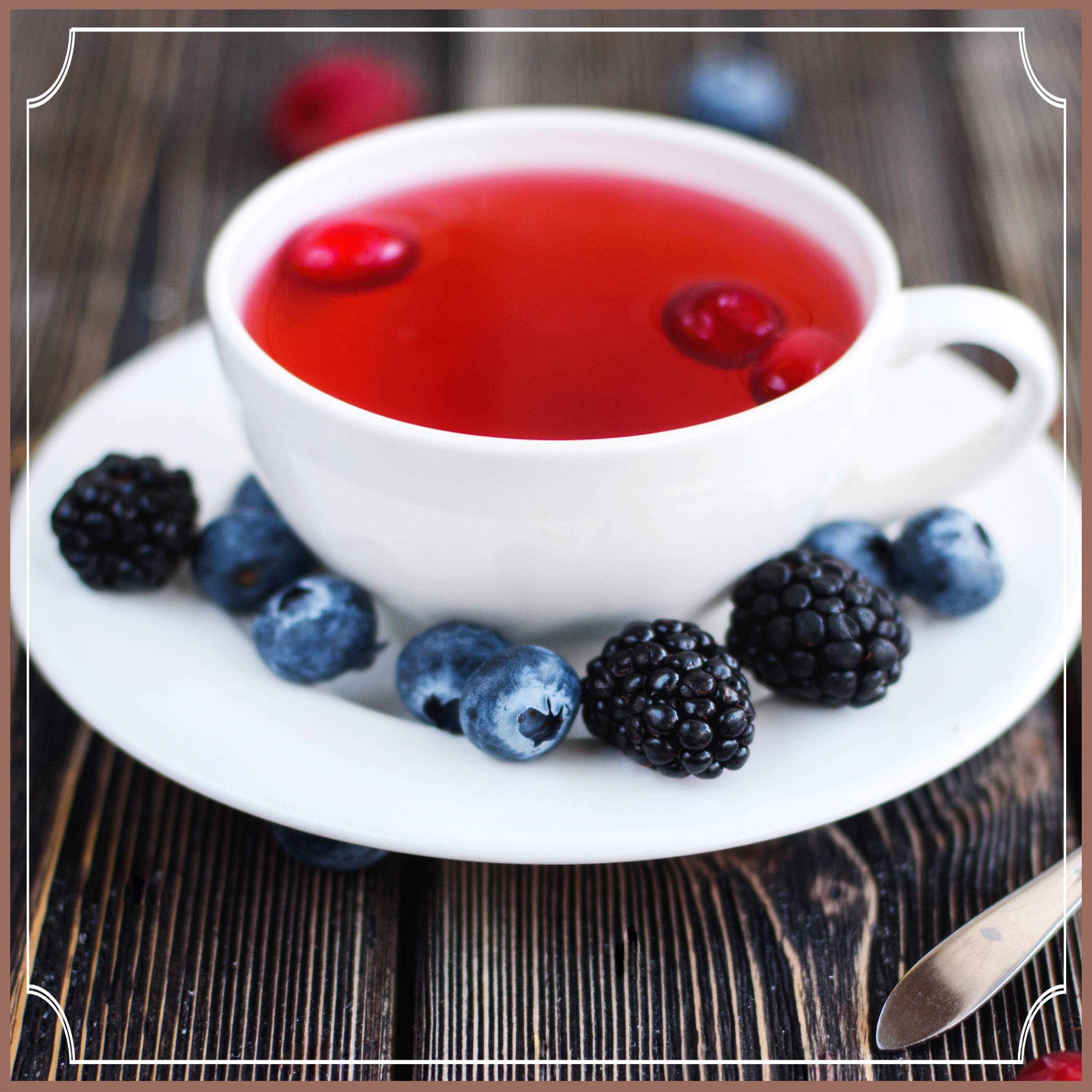 Фруктовый и ягодный чай – рецепты