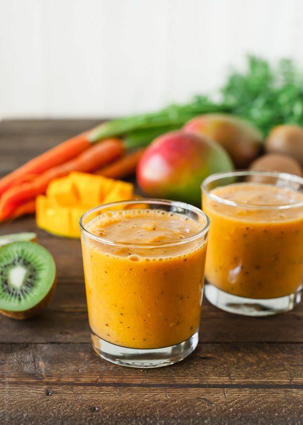 Cмузи из моркови - 9 полезных рецептов для блендера