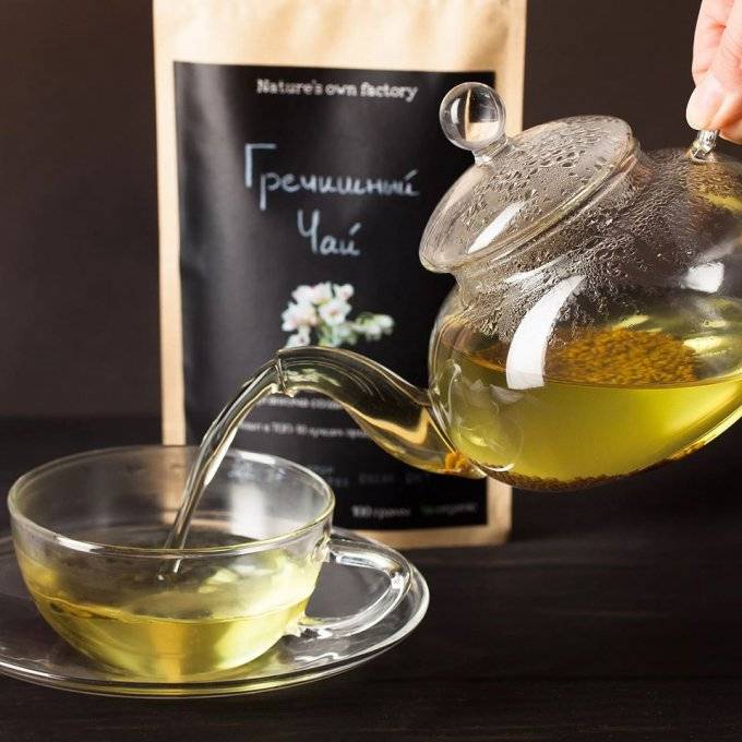 Гречишный (гречневый) чай из семян татарской гречихи. гречишный чай — польза и вред