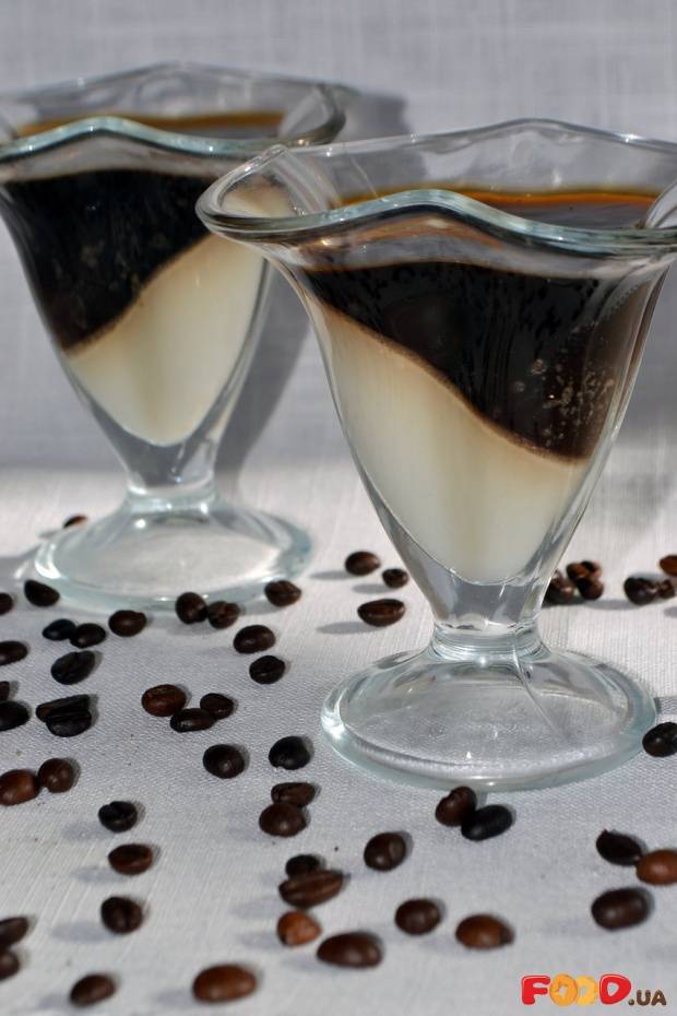 Молочно-кофейное желе - 8 пошаговых фото в рецепте