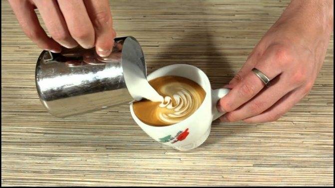 Как рисовать на кофе: трафаретный метод и гравировка