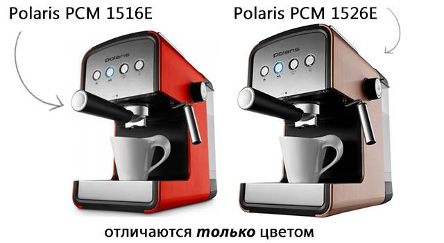 Рожковая кофеварка Polaris