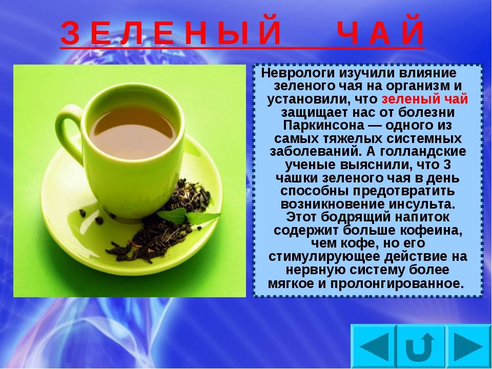 Зеленый чай – состав, полезные свойства и возможный вред