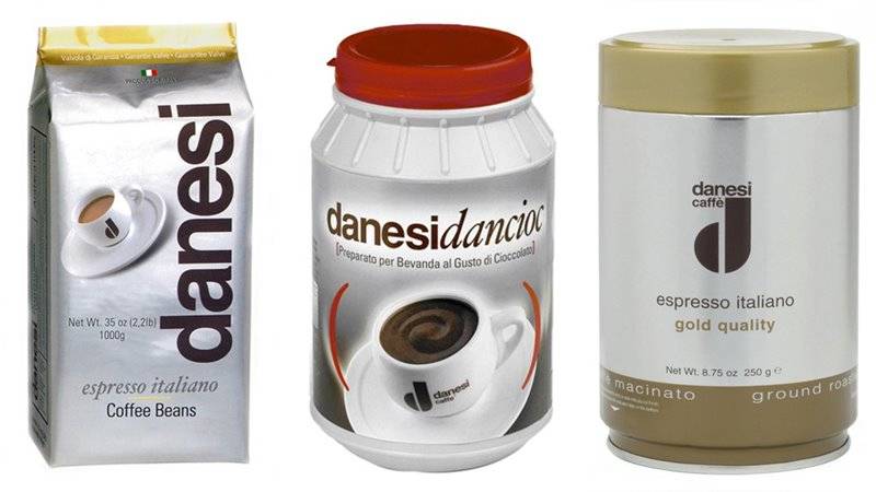 Кофе в зернах danesi doppio 2 кг — цена, купить в москве