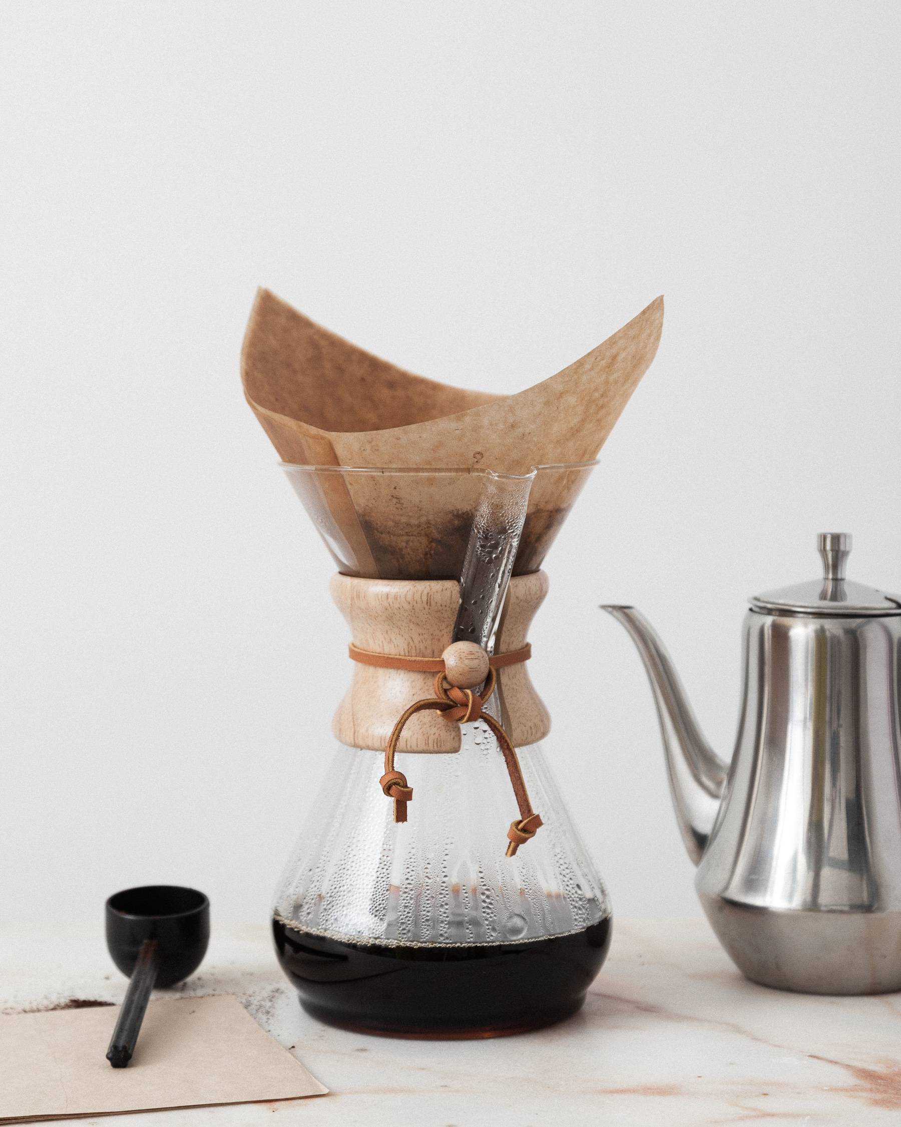 Как заваривать кофе в кемексе: методика приготовления