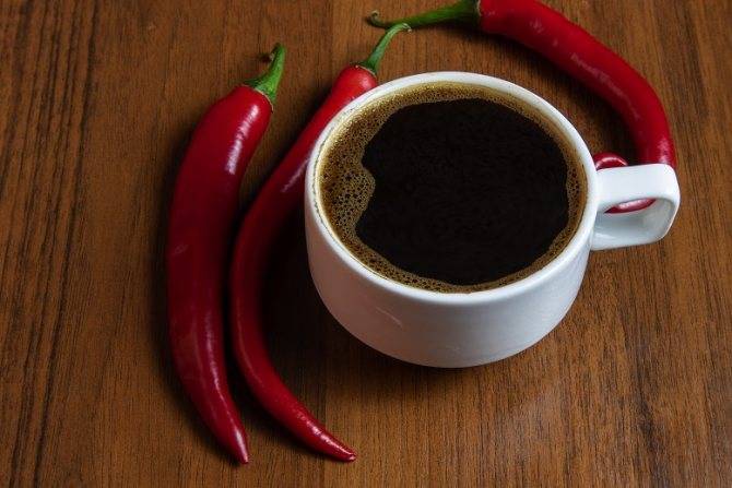 Остренький кофе с перцем — польза и вред бодрящего напитка