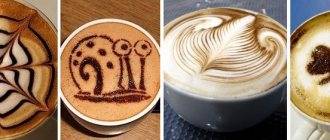 Латте-арт (кофе-арт): что это, как рисовать на кофейной пенке, трафареты для кофе, рисунки на капучино из корицы